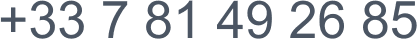 Numéro de téléphone Rmotion